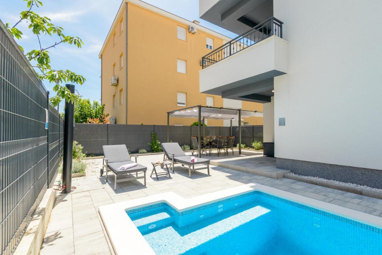 New, Private Heated Swimming Pool, Free Parking, Trogir Centar公寓 外观 照片